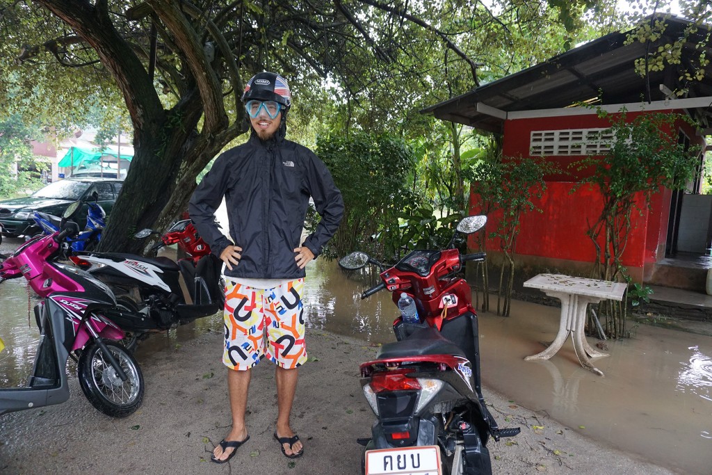 Mopedfahren im Regen braucht eine geeignete AusrÃ¼stung