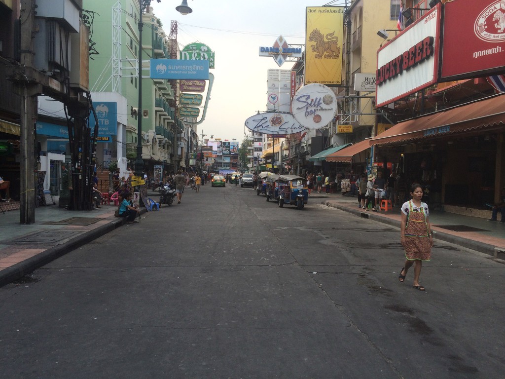 Die leere Kao san Road